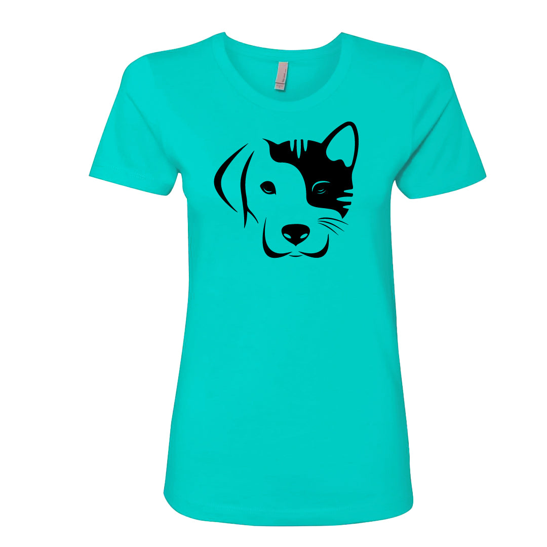 "Team Paws" Women's T-Shirt – The Ultimate Tee for Dog and Cat Lovers