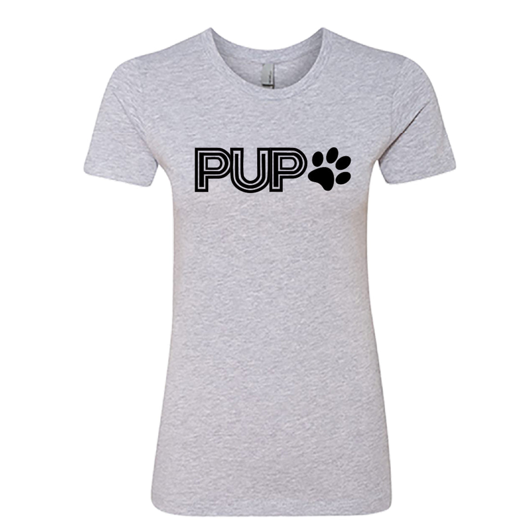 "Pup" Casual Tee – A Modern, Minimalist T-Shirt for the Dog Lover