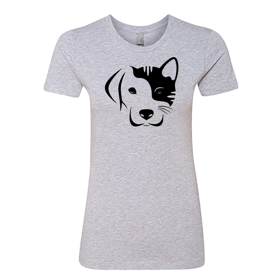 "Team Paws" Women's T-Shirt – The Ultimate Tee for Dog and Cat Lovers