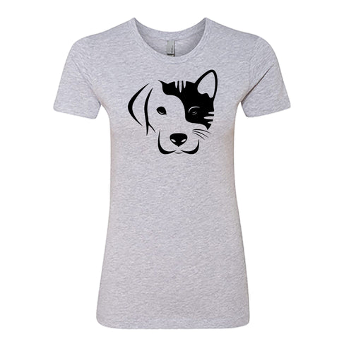 "Team Paws" Women's T-Shirt – The Ultimate Tee for Dog and Cat Lovers
