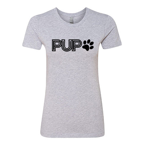 "Pup" Casual Tee – A Modern, Minimalist T-Shirt for the Dog Lover