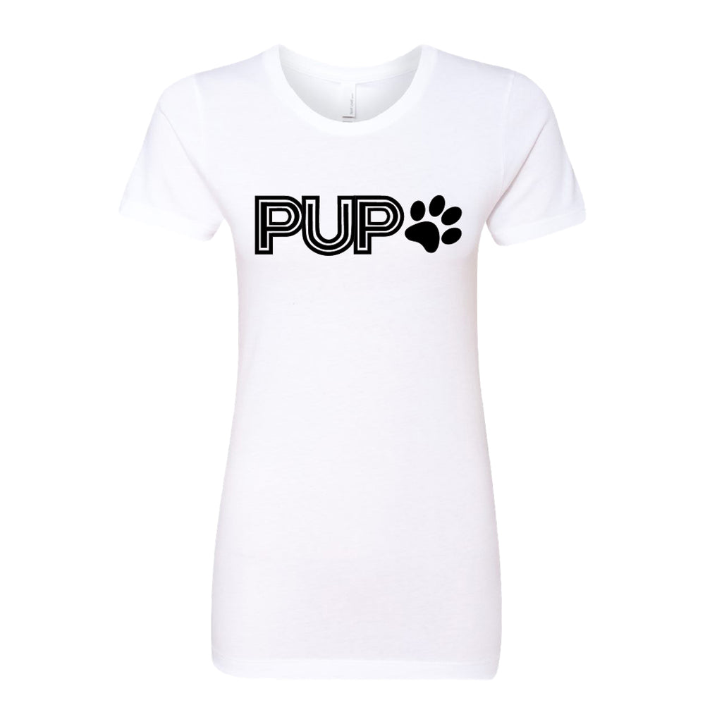 "Pup" Casual Tee – A Modern, Minimalist T-Shirt for the Dog Lover