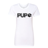 "Pup" Casual Tee – A Modern, Minimalist T-Shirt for the Dog Lover