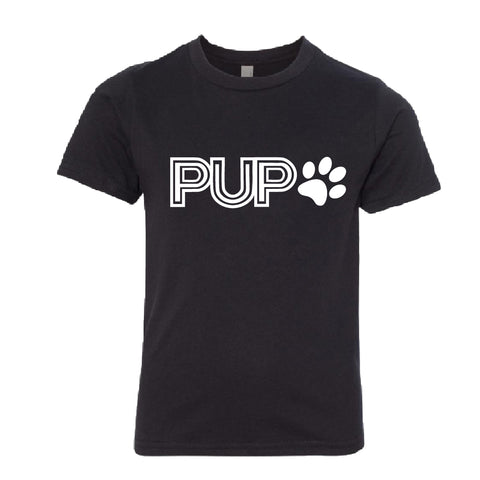 Adorable "PUP" Youth T-Shirt – The Minimalist Tee for Little Dog Lovers