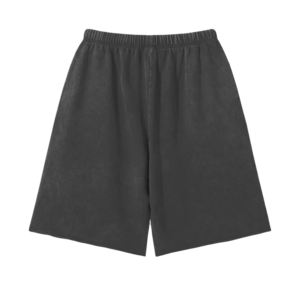 Men Snow Washed Raw Hem Shorts | shorts men,shorts women,shorts,short sleeve button down,short sleeve tops for women