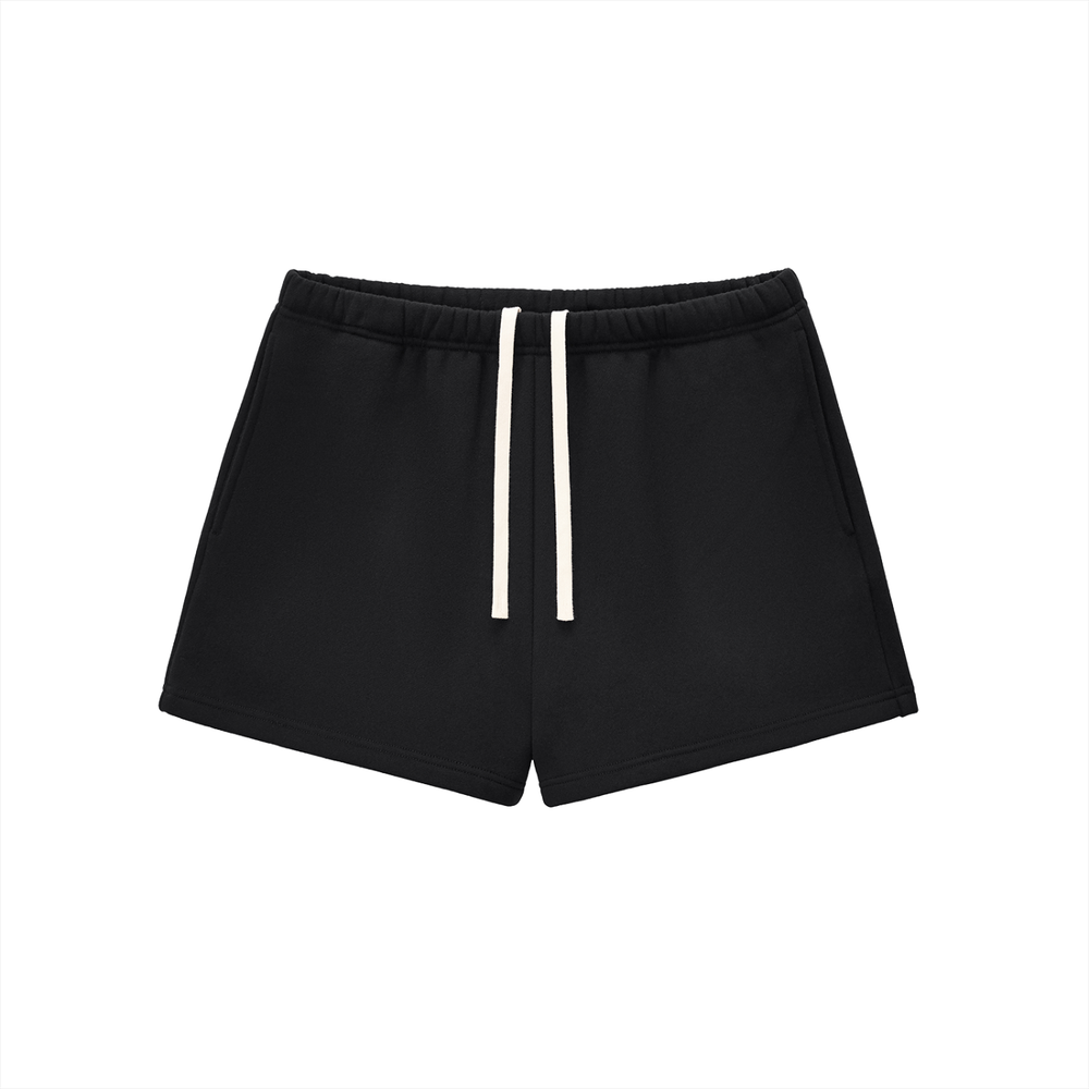 Women Essential Fleece Drawstring Sweatshorts | shorts men, shorts women, shorts, short sleeve button down, short sleeve tops for women