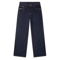 Men Heavyweight Straight Leg Denim Jeans
