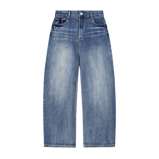 Unisex Sun Fade Heavyweight Denim Jeans