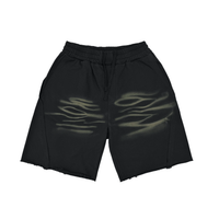 Unisex Vintage Washed Tiger Stripes Short Pants | shorts men,shorts women,shorts,short sleeve button down,short sleeve tops for women