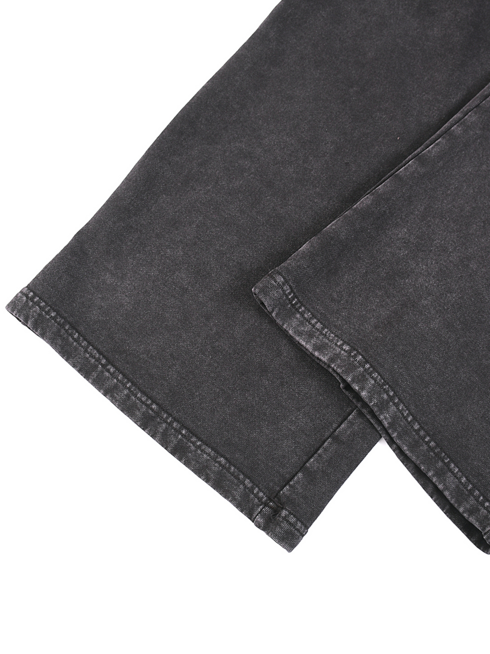 Unisex Snow Washed Straight Leg Pants