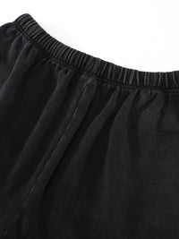 Men Snow Washed Raw Hem Shorts | shorts men,shorts women,shorts,short sleeve button down,short sleeve tops for women