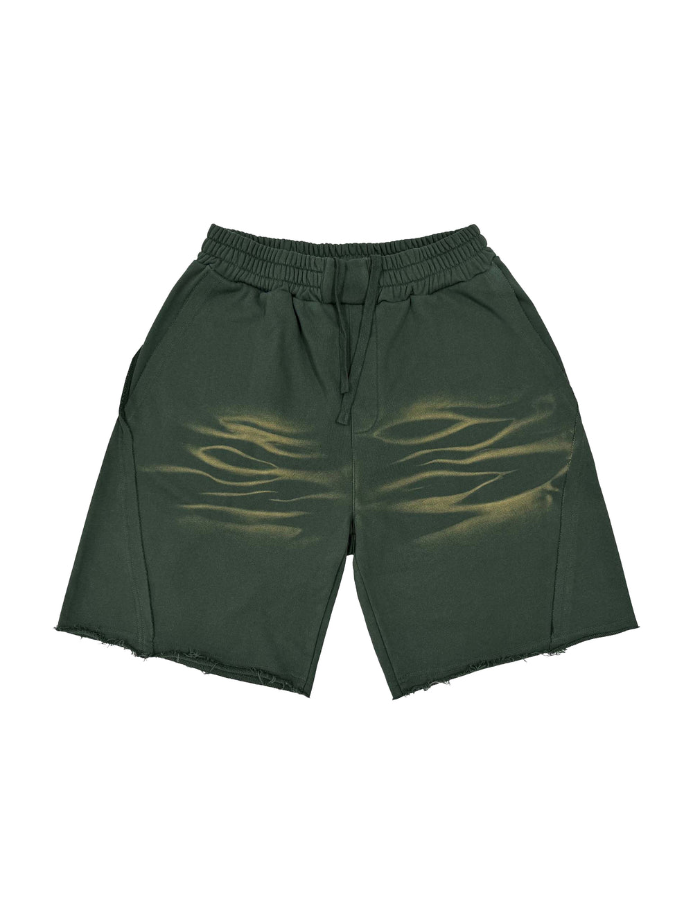 Unisex Vintage Washed Tiger Stripes Short Pants | shorts men,shorts women,shorts,short sleeve button down,short sleeve tops for women