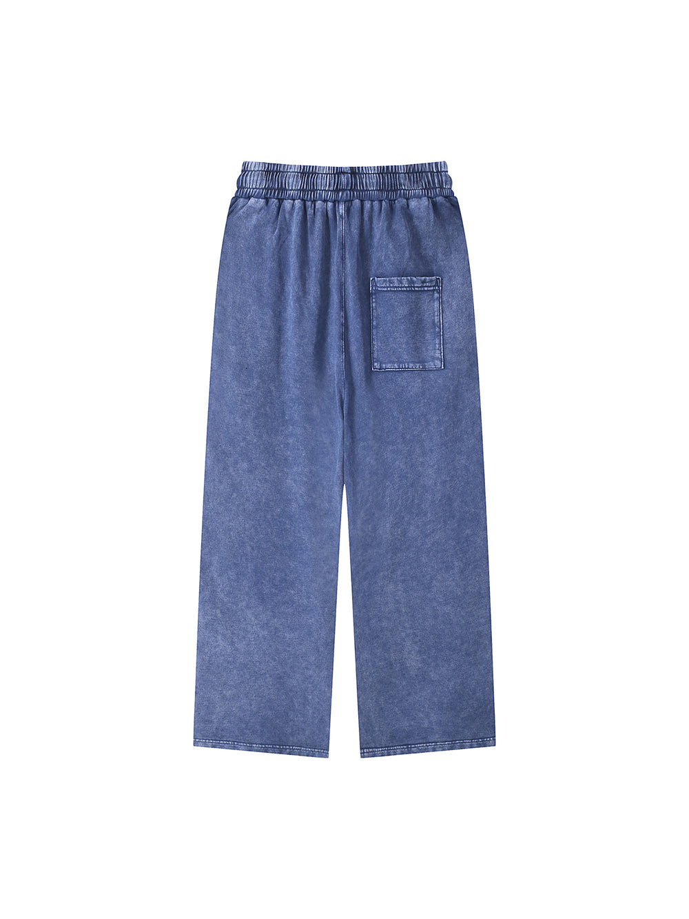 Unisex Snow Washed Straight Leg Pants