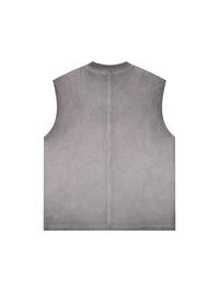 Unisex Reverse Washed Tank Top