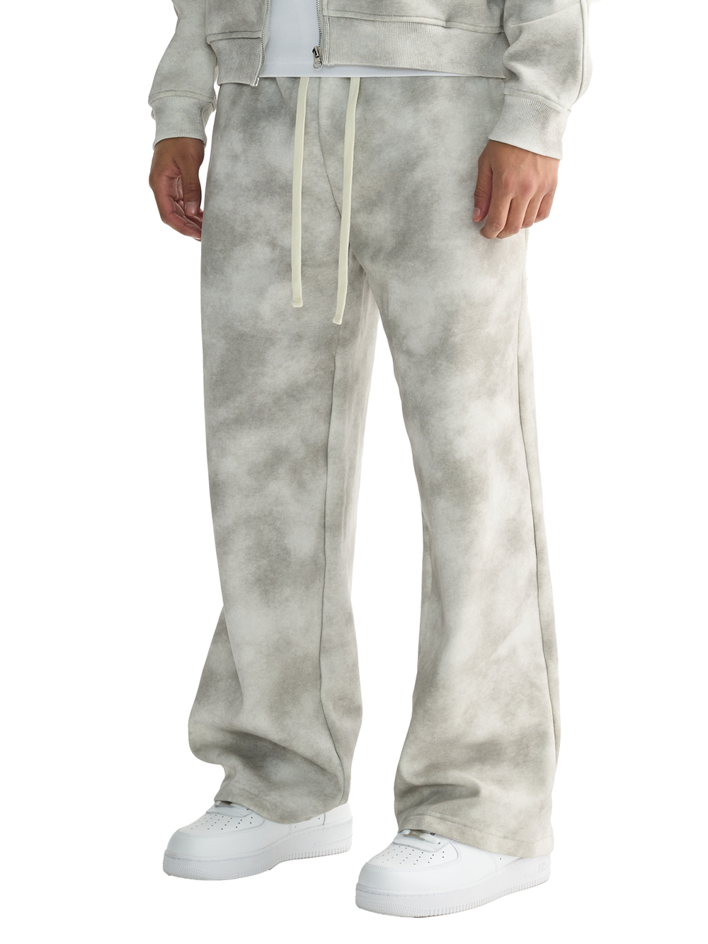 Unisex Dirty Washed Fleece Sweatpants