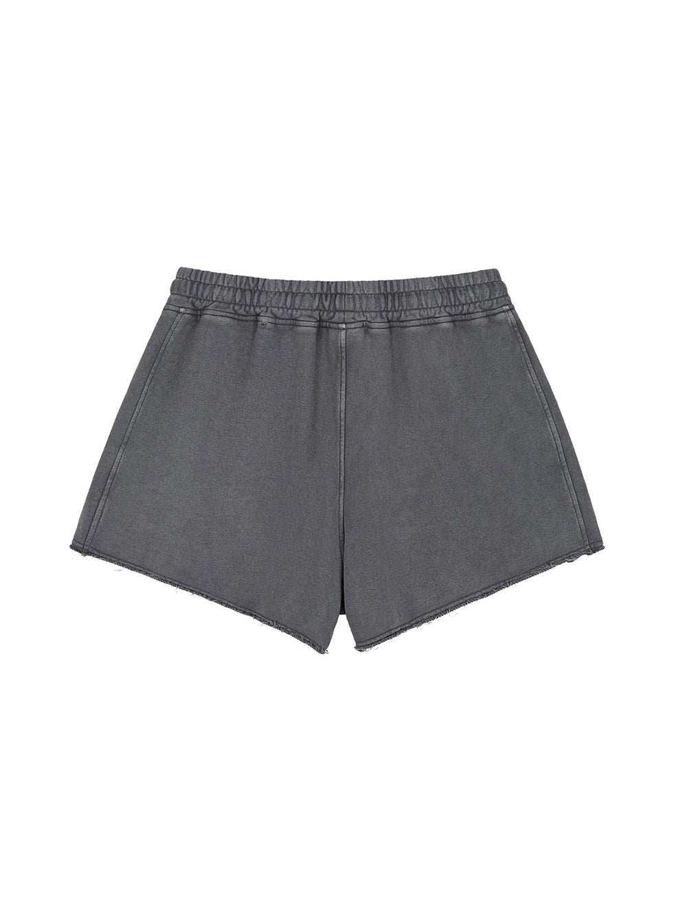 Women Snow Washed Raw Edge Drawstring Shorts | shorts men,shorts women,shorts,short sleeve button down,short sleeve tops for women