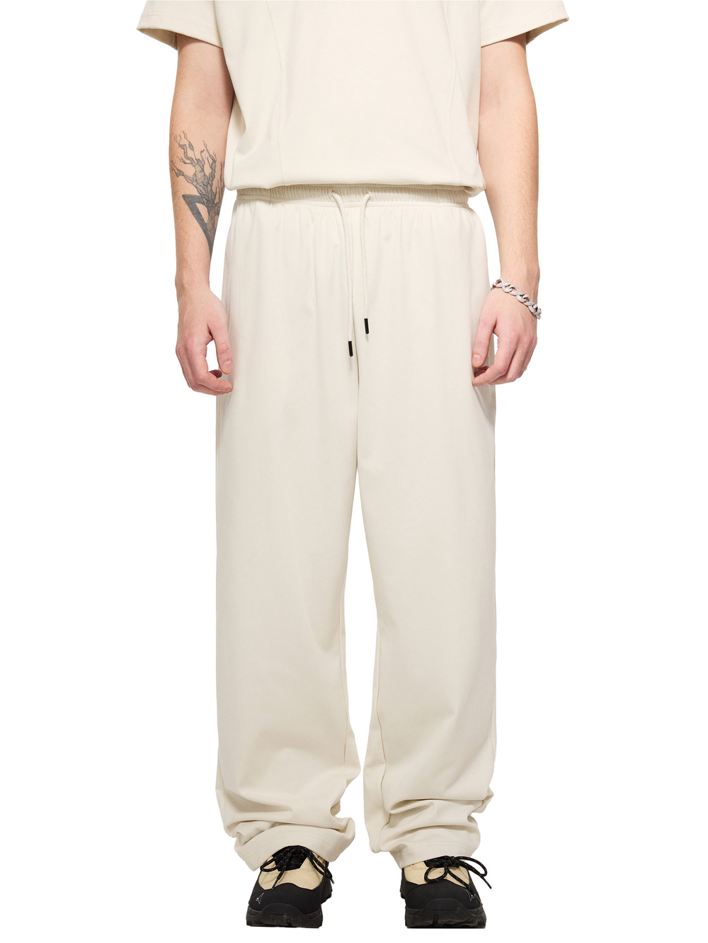 Unisex Mesh-Lined Quick-Dry Athletic Leg Pants
