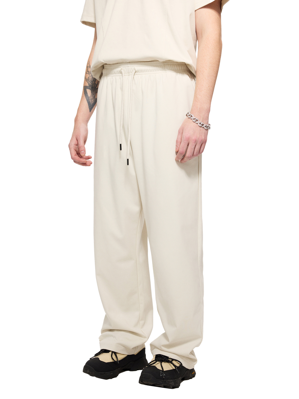 Unisex Mesh-Lined Quick-Dry Athletic Leg Pants