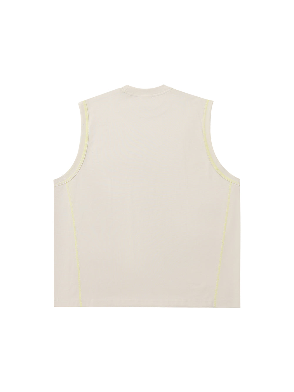 Unisex Contrast Panel Cooling Performance Tank Top