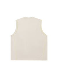 Unisex Contrast Panel Cooling Performance Tank Top