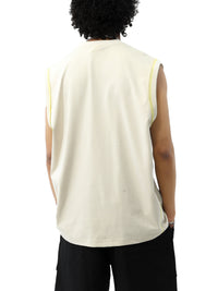 Unisex Contrast Panel Cooling Performance Tank Top