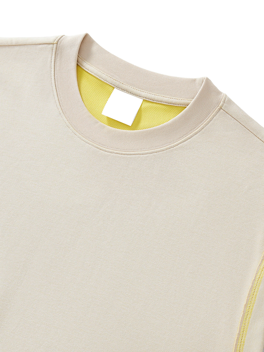 Unisex Contrast Panel Cooling Performance Tank Top