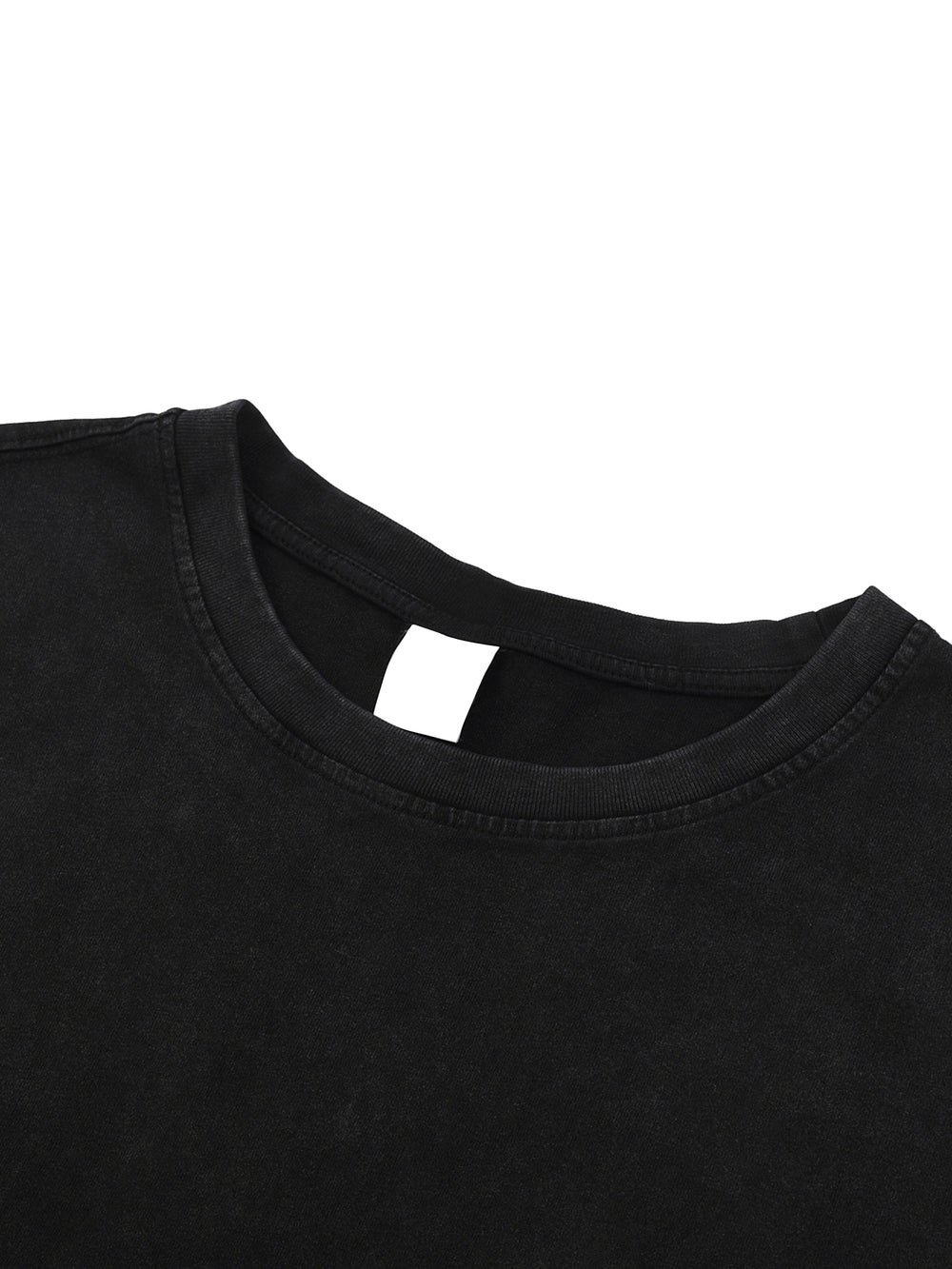 Unisex Snow Washed Raw-Hem Tank Top