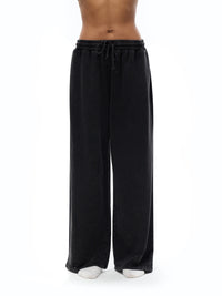 Unisex Snow Washed Straight Leg Pants