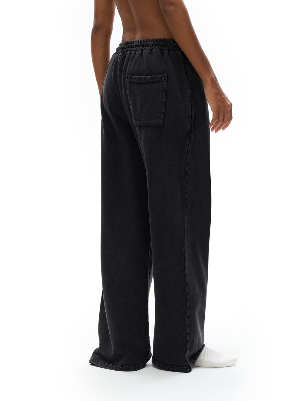 Unisex Snow Washed Straight Leg Pants