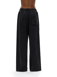Unisex Snow Washed Straight Leg Pants