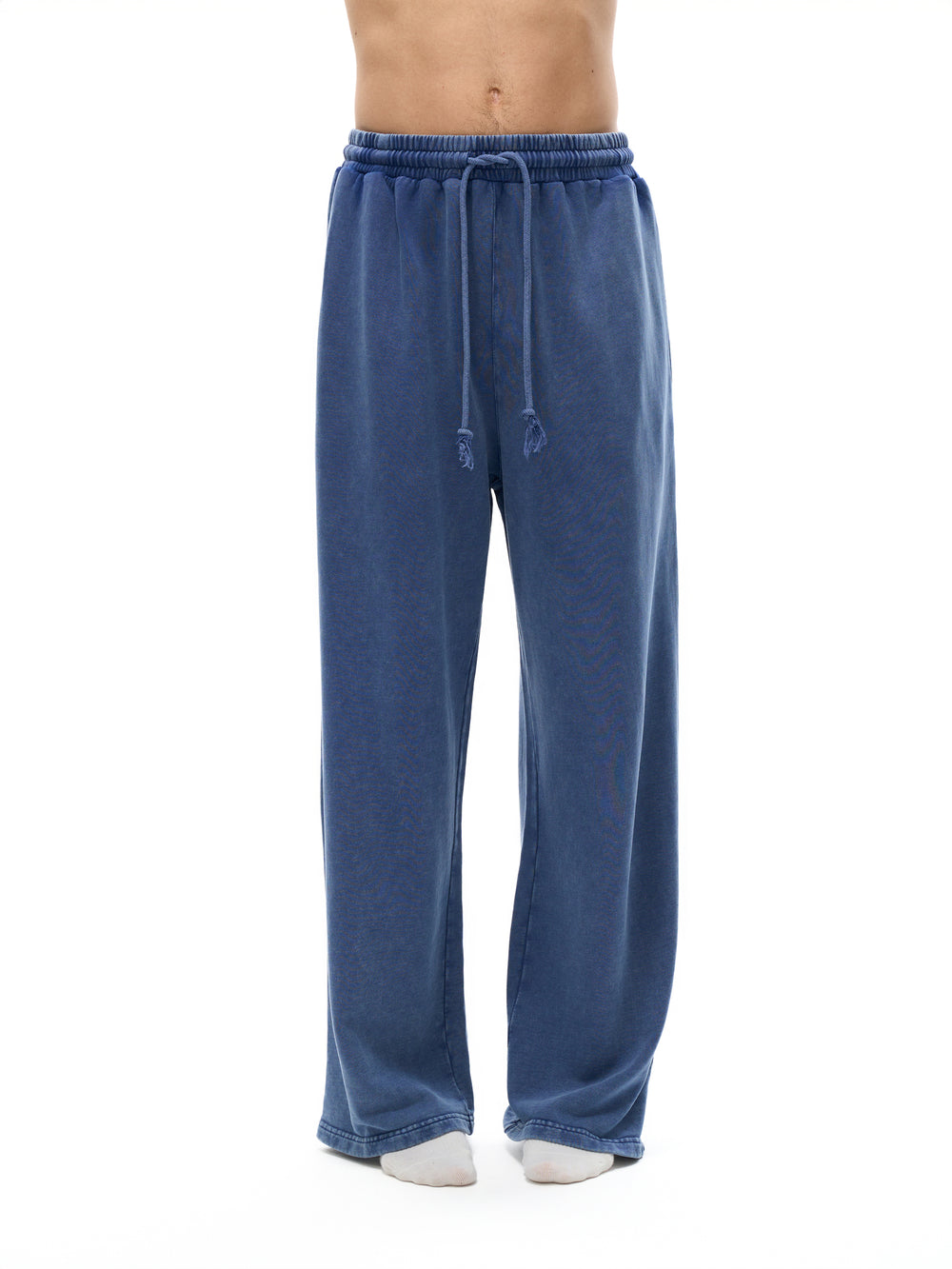 Unisex Snow Washed Straight Leg Pants