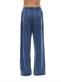 Unisex Snow Washed Straight Leg Pants