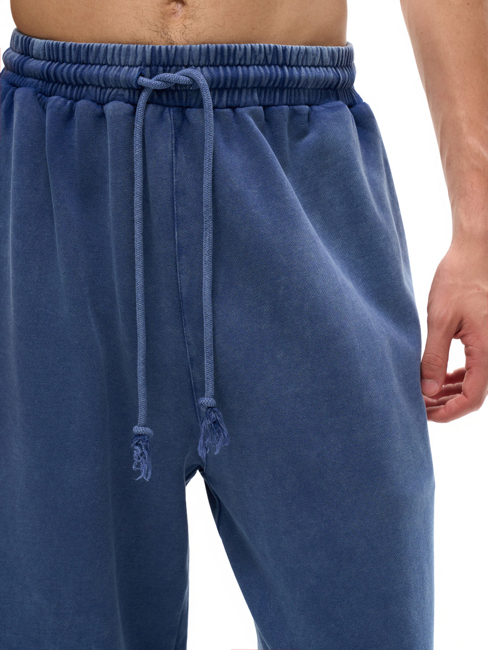 Unisex Snow Washed Straight Leg Pants
