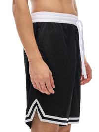 Men Classic Stripe Trim Basketball Shorts | shorts men,shorts women,shorts,short sleeve button down,short sleeve tops for women