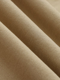 Women Belted Barrel-leg Chino Pants