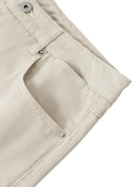 Men Heavyweight Cotton Straight-Leg Pants