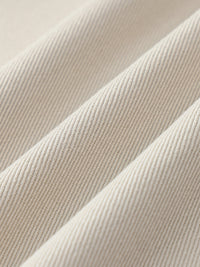 Men Heavyweight Cotton Straight-Leg Pants