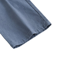Men Drawstring Waist Straight-Leg Cargo Pants