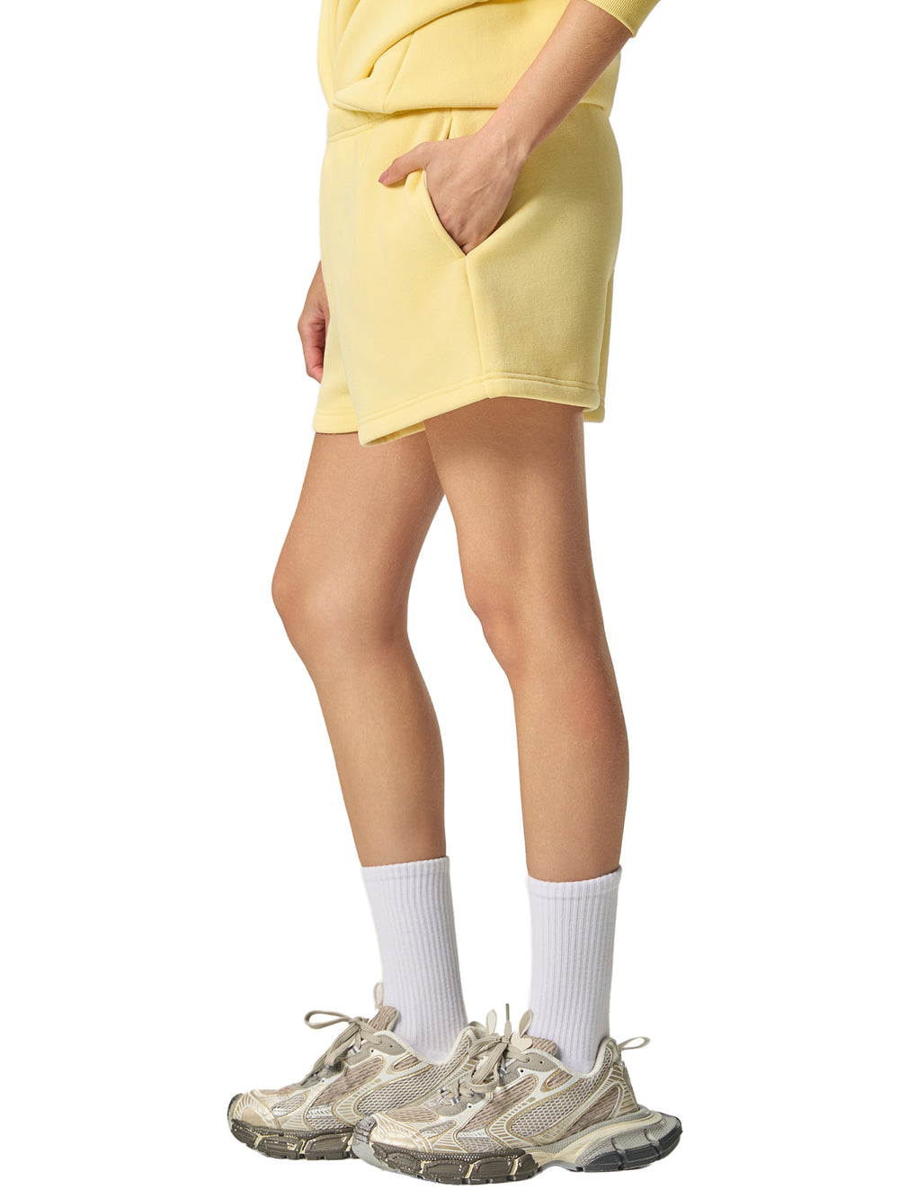 Women Essential Fleece Drawstring Sweatshorts | shorts men, shorts women, shorts, short sleeve button down, short sleeve tops for women