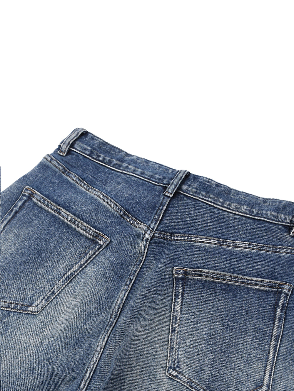 Unisex Sun Fade Heavyweight Denim Jeans