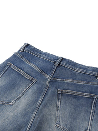 Unisex Sun Fade Heavyweight Denim Jeans
