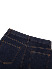 Men Heavyweight Straight Leg Denim Jeans