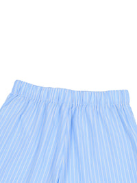 Men Striped Elastic Waist Shorts | shorts men,shorts women,shorts,short sleeve button down,short sleeve tops for women