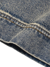 Unisex Vintage Wash Baggy Denim Shorts