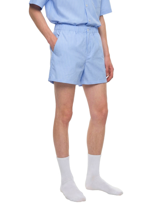Men Striped Elastic Waist Shorts | shorts men,shorts women,shorts,short sleeve button down,short sleeve tops for women