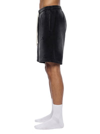 Unisex Sun Fade Distressed Shorts