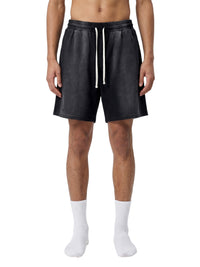 Unisex Sun Fade Distressed Shorts