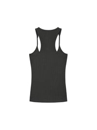 Women Slim Fit Ribbed Racerback Tank Top | tank top,tank top,tank tops women,tank top with built in bra,tank tops women y2k