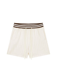 Unisex Striped Drawstring Shorts | shorts men,shorts women,shorts,short sleeve button down,short sleeve tops for women
