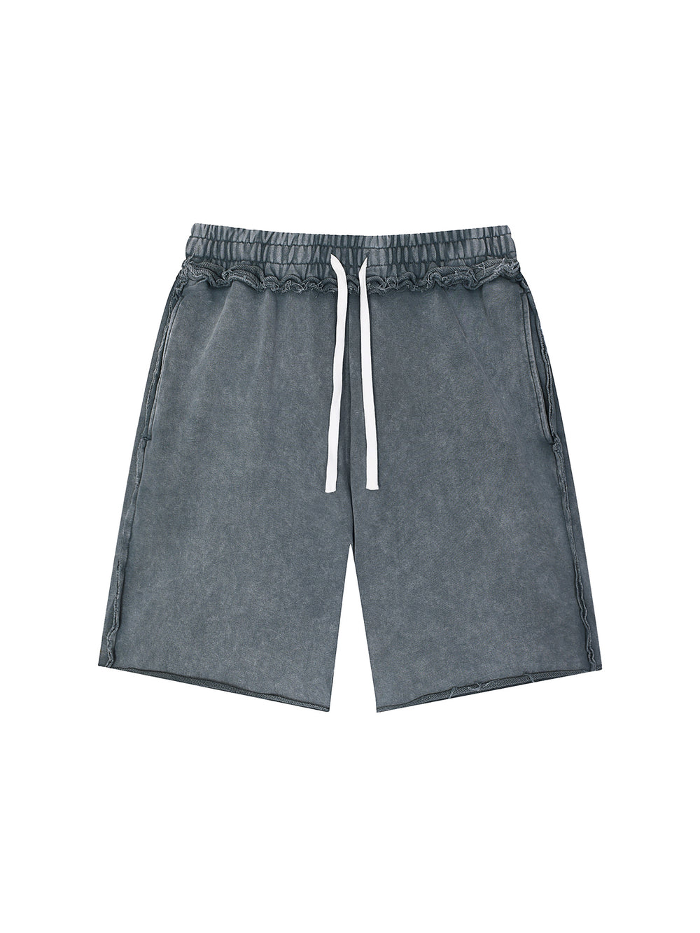 Unisex Mineral Wash Raw Edge Shorts | shorts men,shorts women,shorts,short sleeve button down,short sleeve tops for women